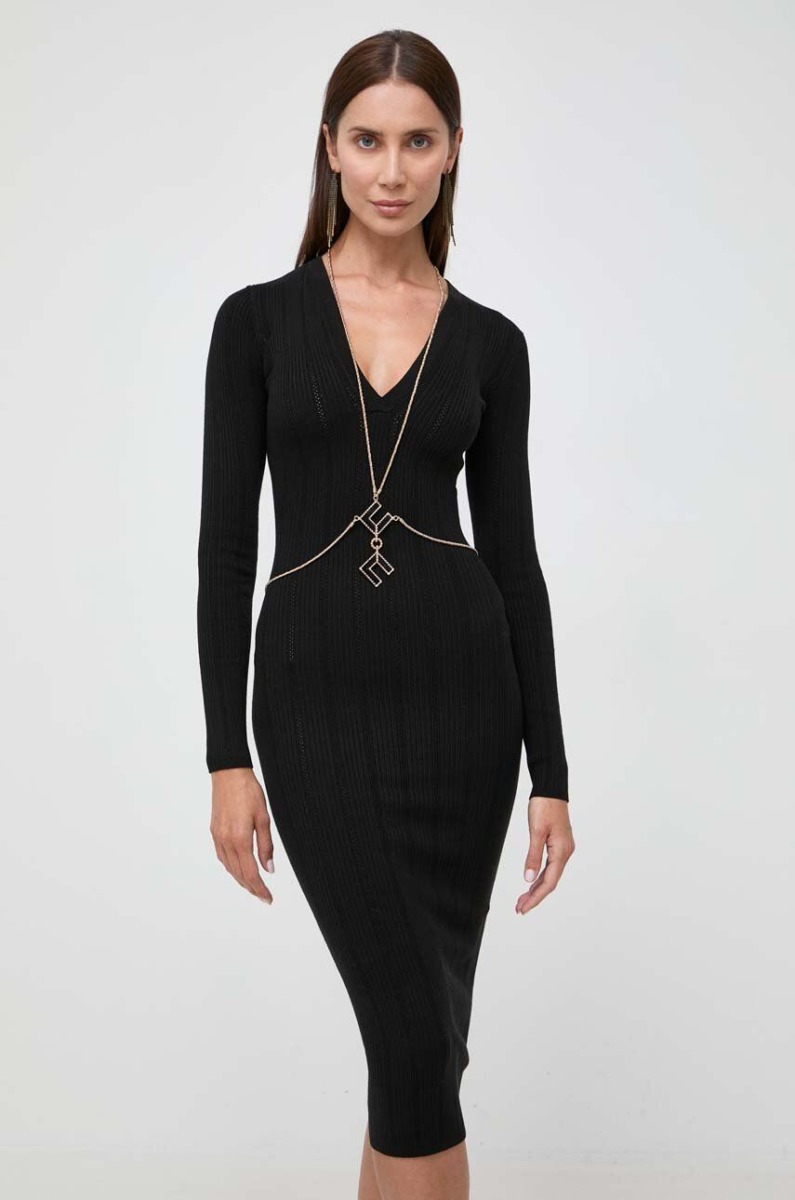 Woman Dress - Black - Answear - Elisabetta Franchi GOOFASH