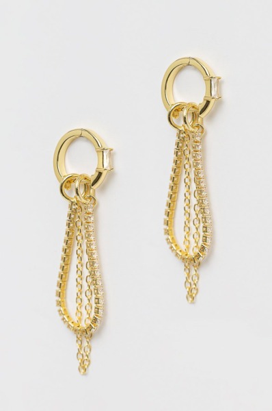 Woman Gold Earrings Luv Aj - Answear GOOFASH