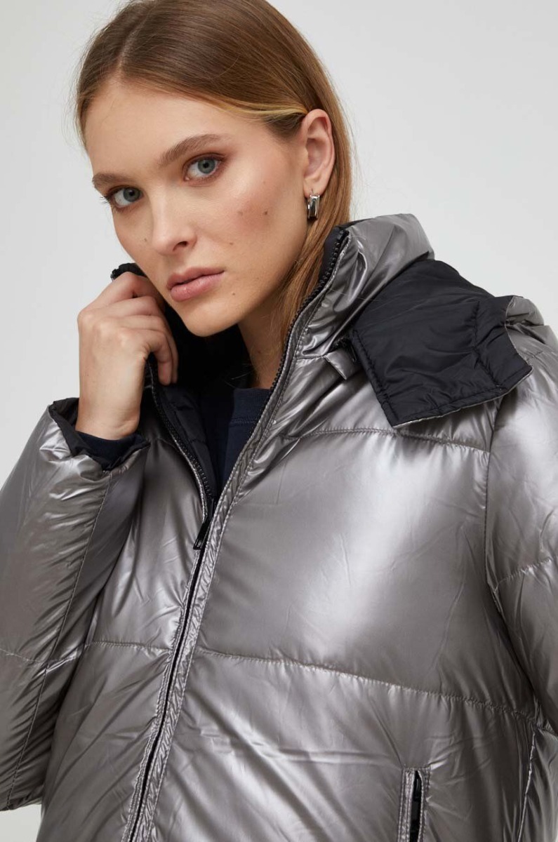 Woman Jacket in Silver Answear Lab - Answear GOOFASH