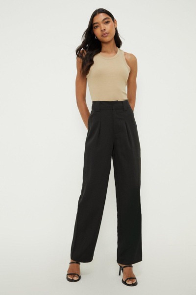 Women Black Trousers from Dorothy Perkins GOOFASH
