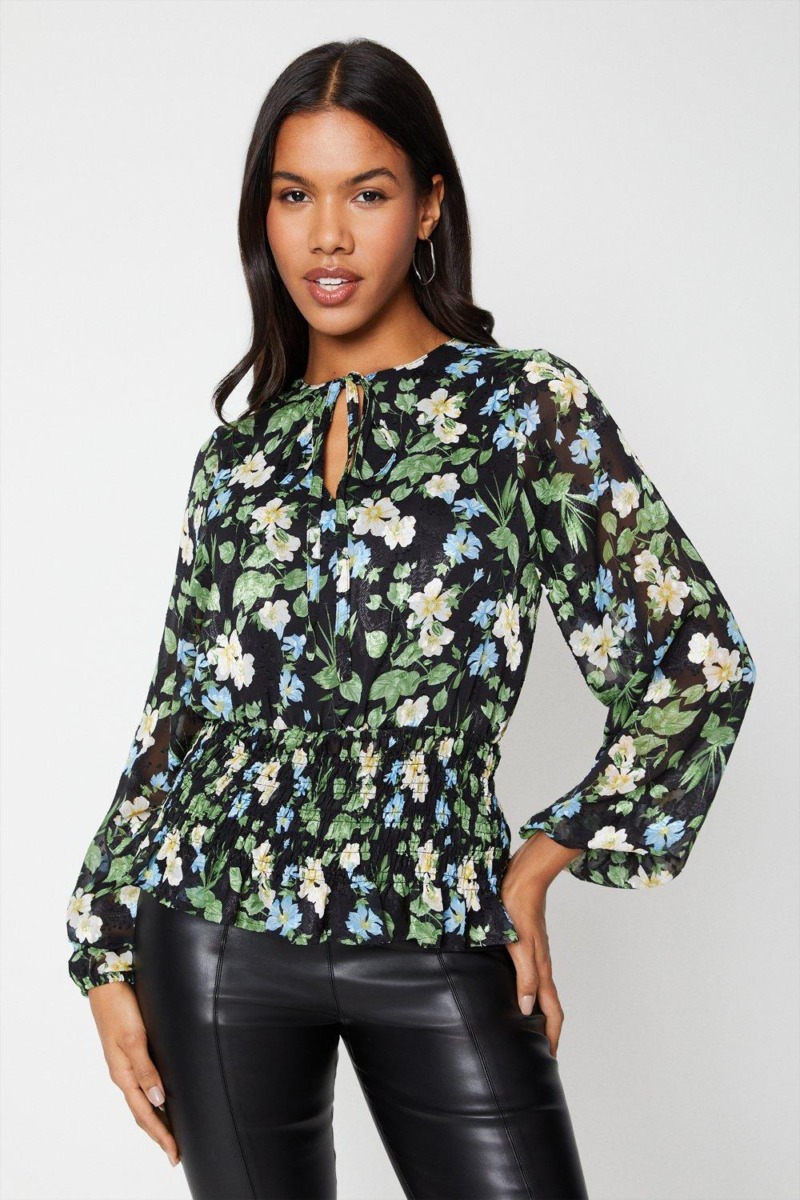 Women Blouse Florals by Dorothy Perkins GOOFASH