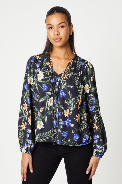 Women Florals Blouse from Dorothy Perkins GOOFASH