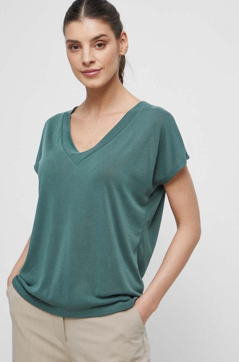 Women Green - T-Shirt - Answear Lab - Answear GOOFASH