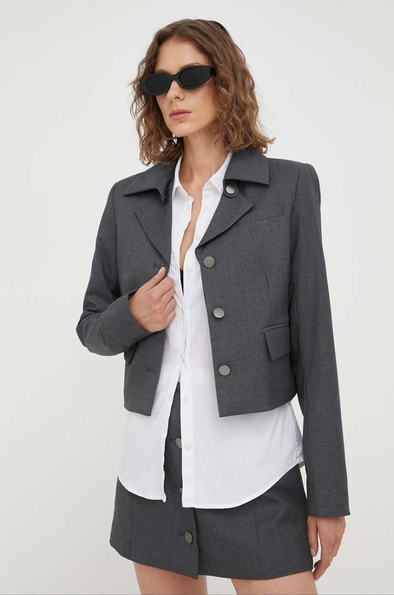 Women Jacket in Grey from Answear GOOFASH