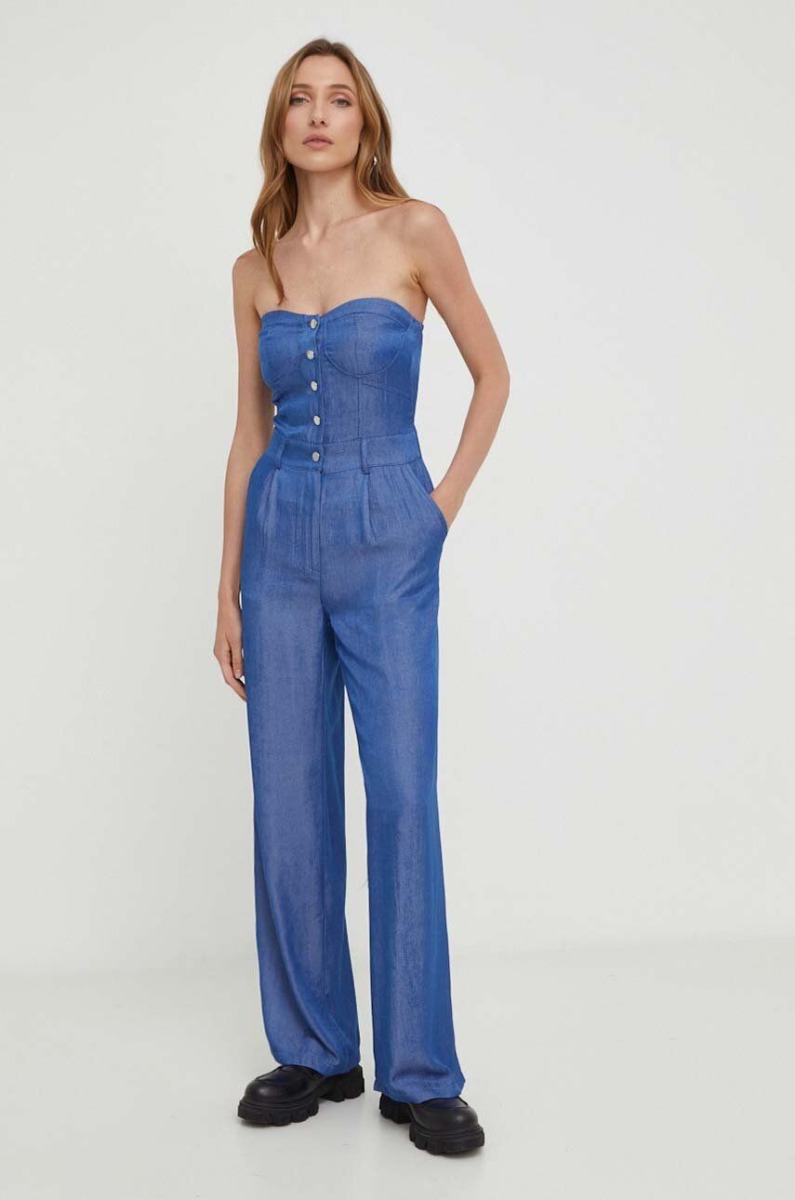 Women Overall in Blue from Answear GOOFASH