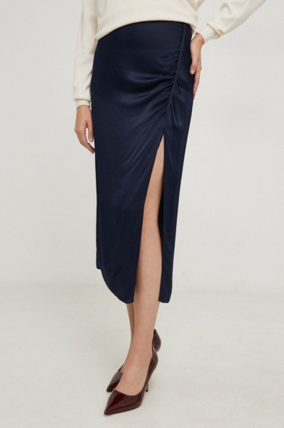 Women Skirt in Blue Answear - Answear Lab GOOFASH