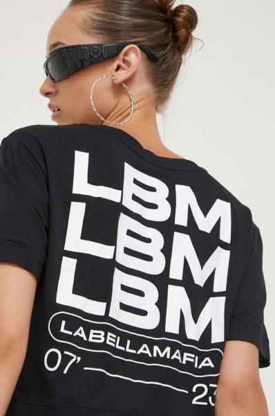 Women T-Shirt in Black Labellamafia Answear GOOFASH