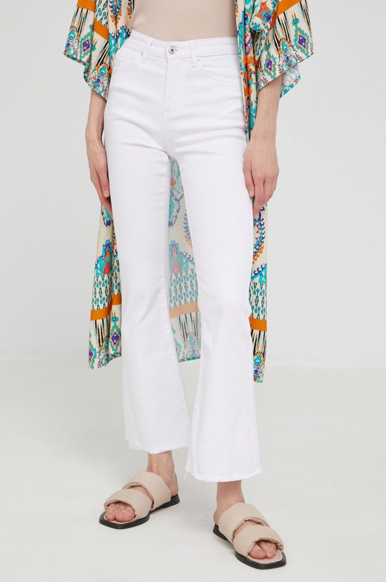Women White Jeans - Answear GOOFASH
