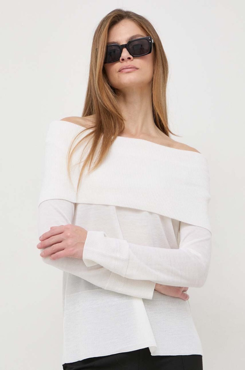Women White Sweater by Answear GOOFASH