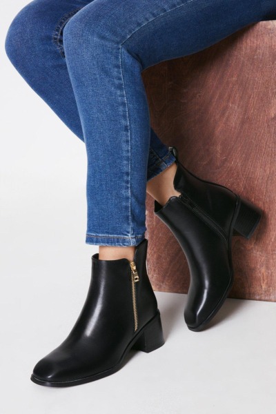 Women's Ankle Boots - Black - Dorothy Perkins GOOFASH