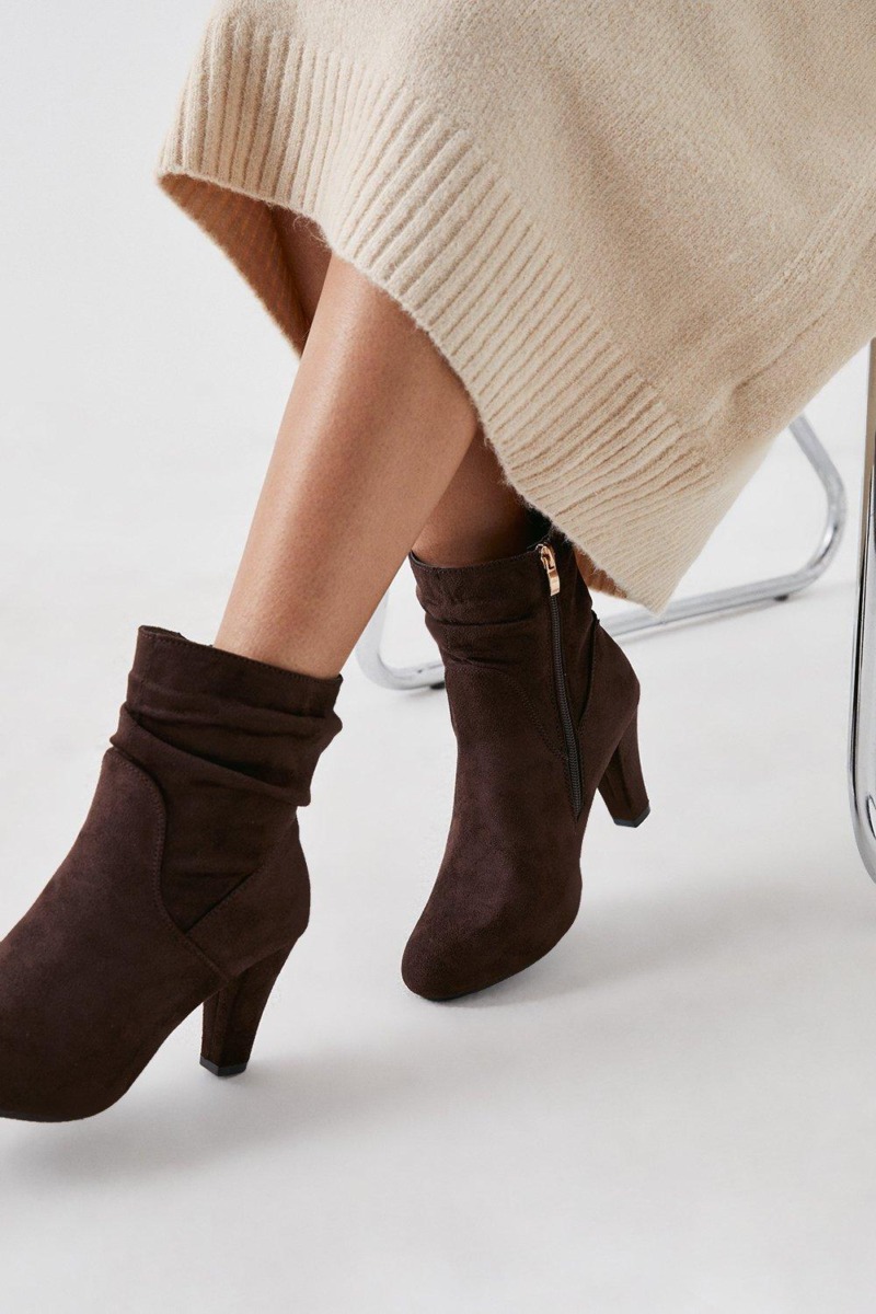 Women's Ankle Boots in Brown Dorothy Perkins GOOFASH