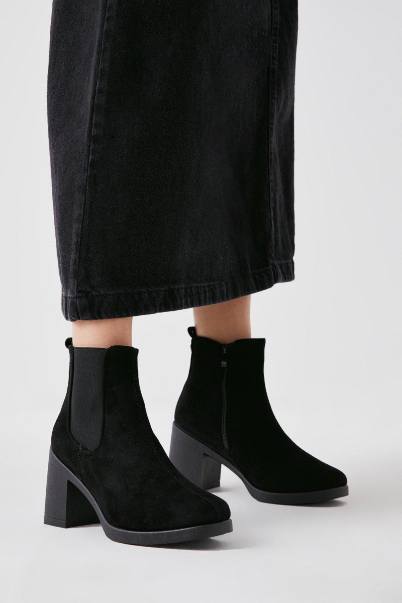 Women's Black Chelsea Ankle Boots at Dorothy Perkins GOOFASH