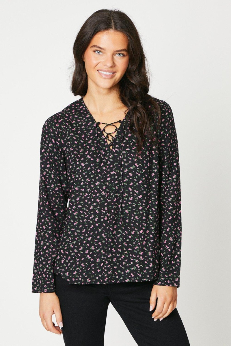 Womens Blouse Florals from Dorothy Perkins GOOFASH