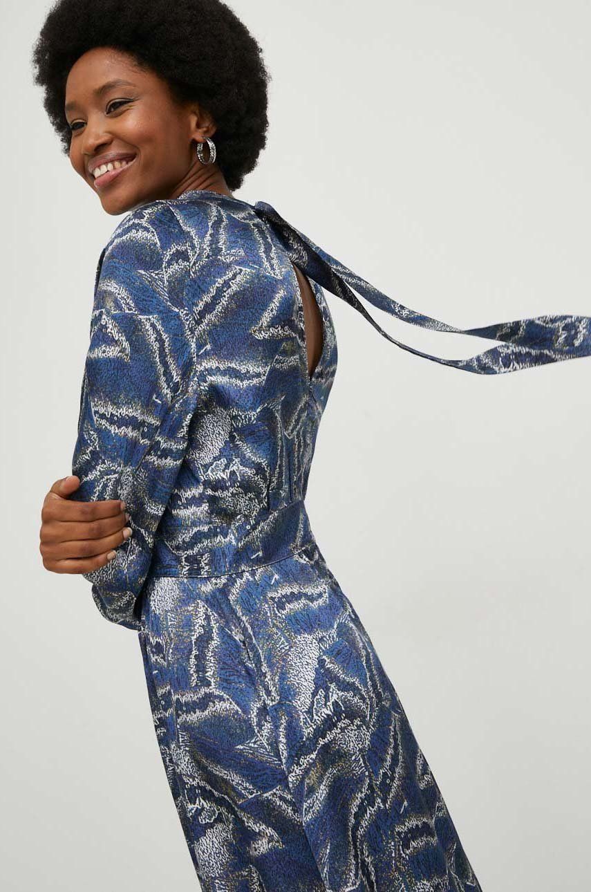 Womens Blue - Dress - Answear GOOFASH
