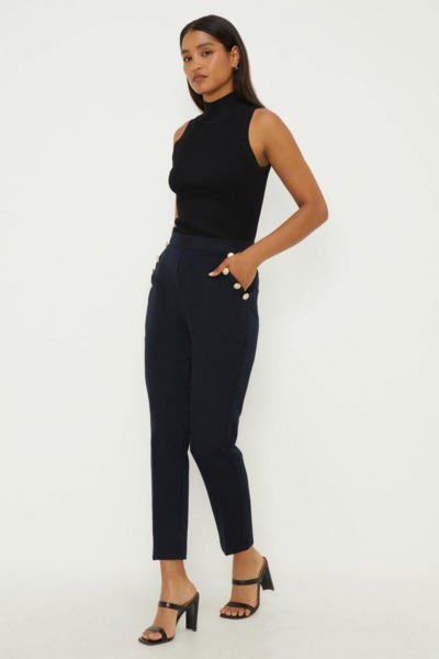 Womens Blue Trousers at Dorothy Perkins GOOFASH