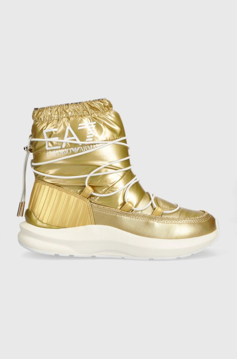 Women's Boots - Gold - Answear GOOFASH