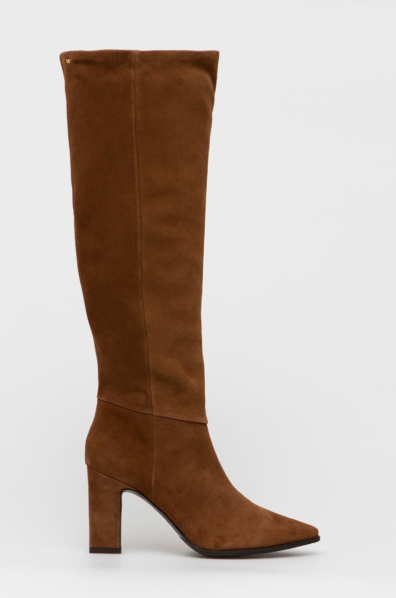 Women's Boots in Brown Answear - Wojas GOOFASH