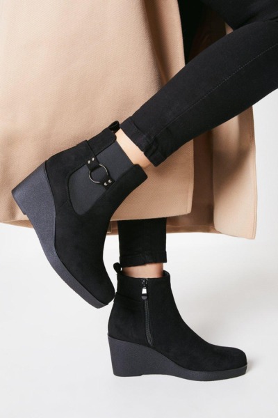 Women's Chelsea Boots in Black Dorothy Perkins GOOFASH
