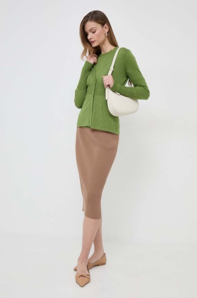 Women's Green Cardigan by Answear GOOFASH