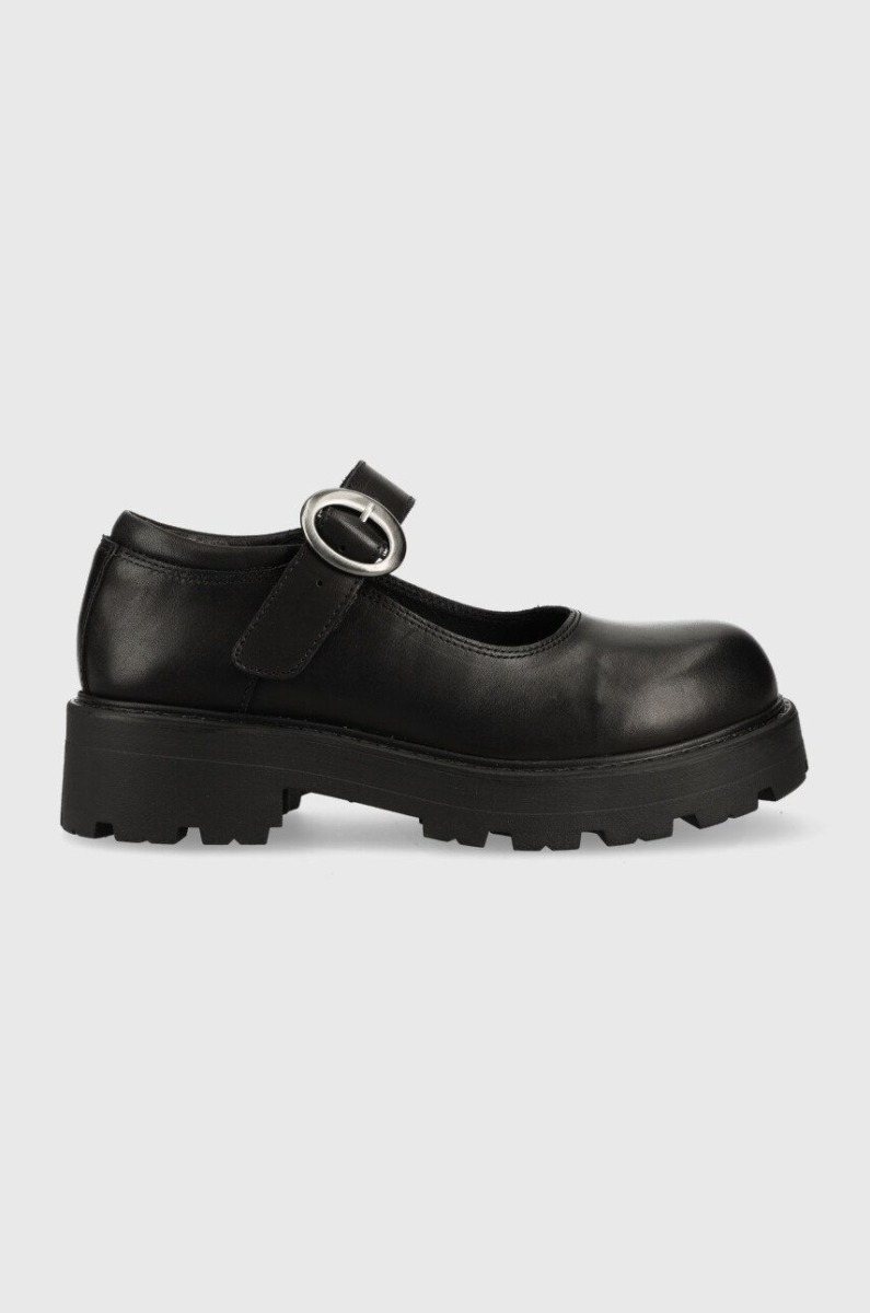 Womens Leather Shoes in Black at Answear GOOFASH