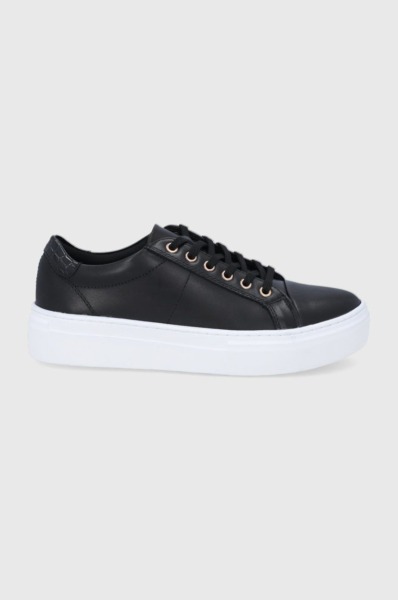 Womens Leather Shoes in Black from Answear GOOFASH