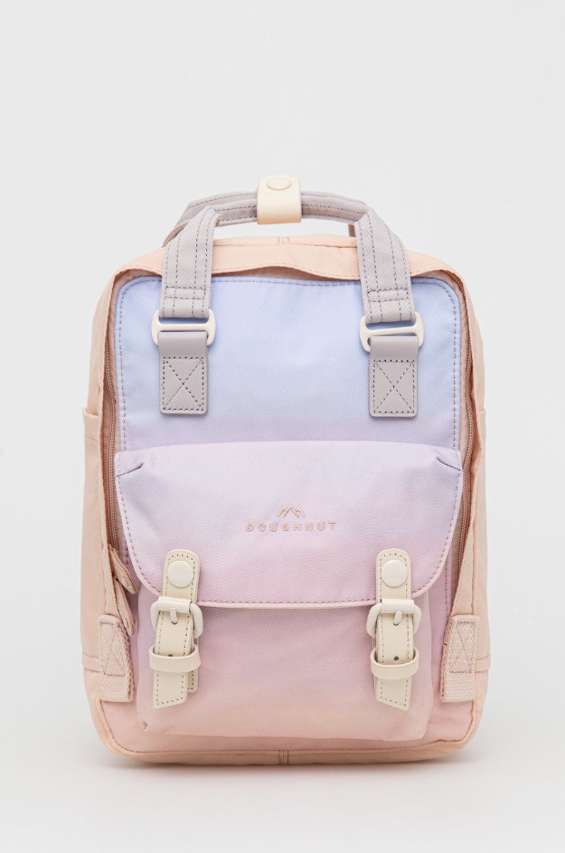 Women's Pink Backpack - Doughnut - Answear GOOFASH