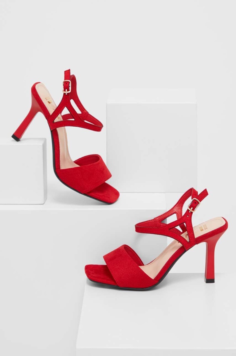Women's Red Sandals - Answear Lab - Answear GOOFASH