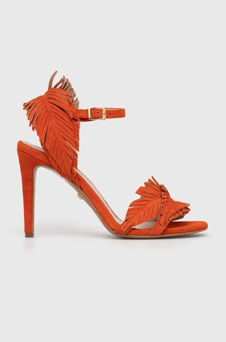 Women's Sandals in Orange Answear Baldowski GOOFASH