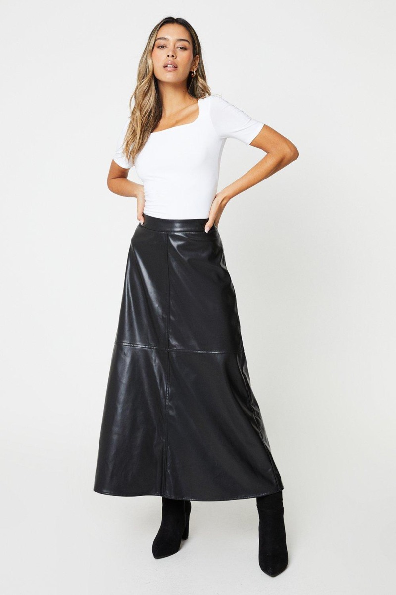 Women's Skirt in Black - Dorothy Perkins GOOFASH
