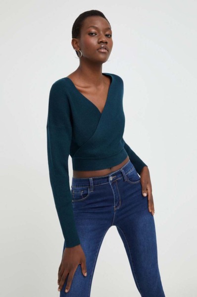 Women's Sweater Green Answear Lab Answear GOOFASH