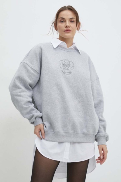 Womens Sweatshirt in Grey Answear - Answear Lab GOOFASH