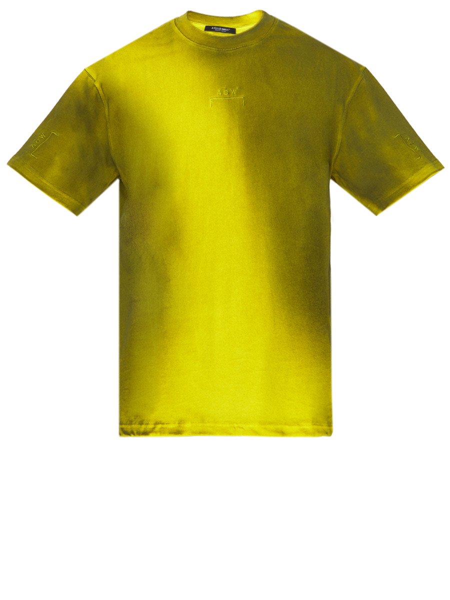 A Cold Wall - Man T-Shirt Yellow - Leam GOOFASH