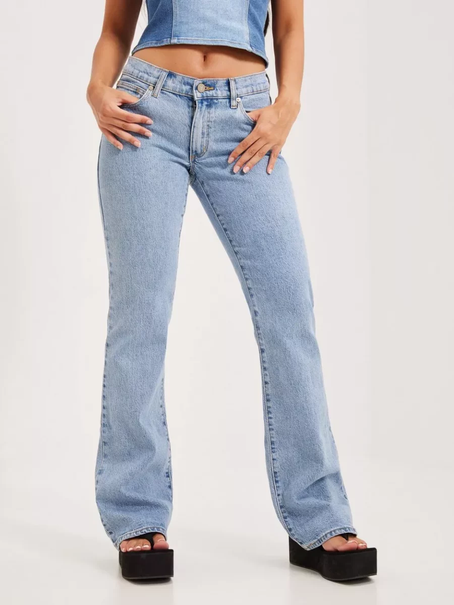 Abrand Jeans Women Bootcut Jeans in Blue by Nelly GOOFASH