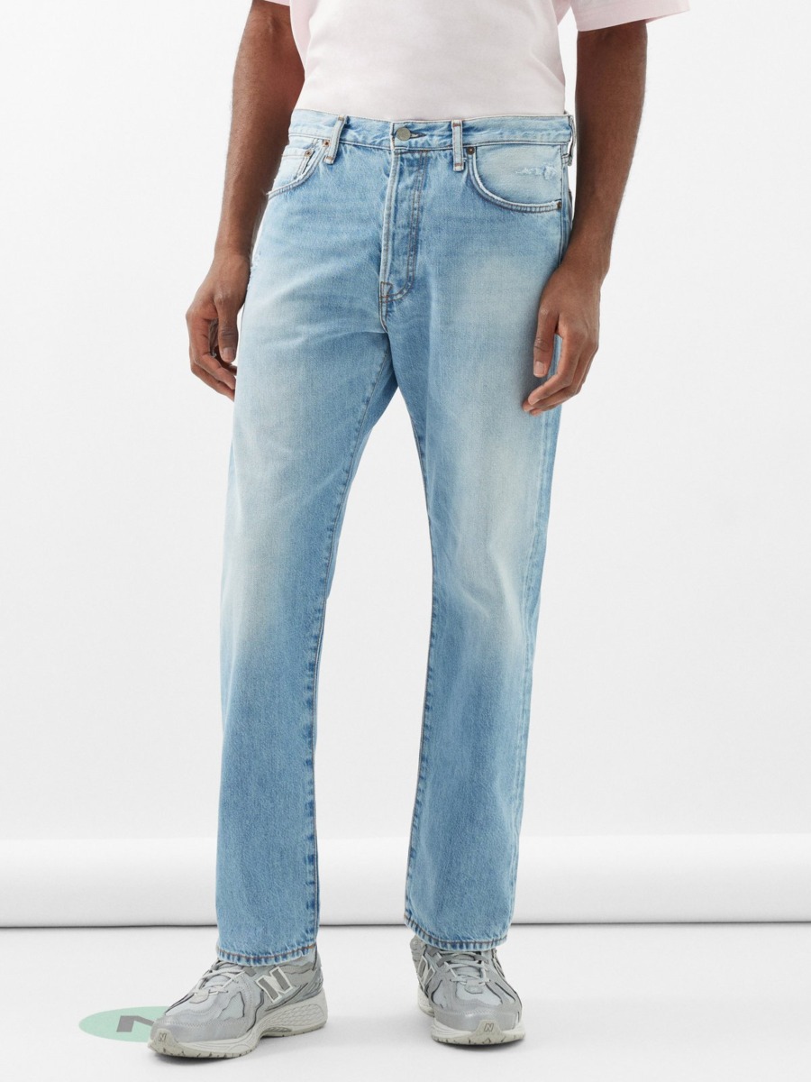 Acne Studios - Jeans Blue for Man from Matches Fashion GOOFASH