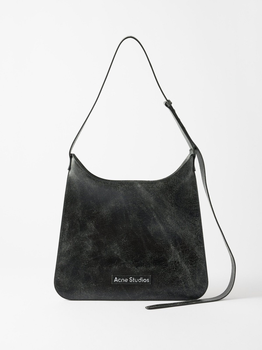 Acne Studios Womens Shoulder Bag in Black - Matches Fashion GOOFASH