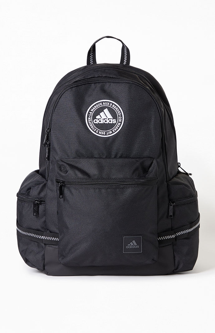 Adidas Backpack Black by Pacsun GOOFASH