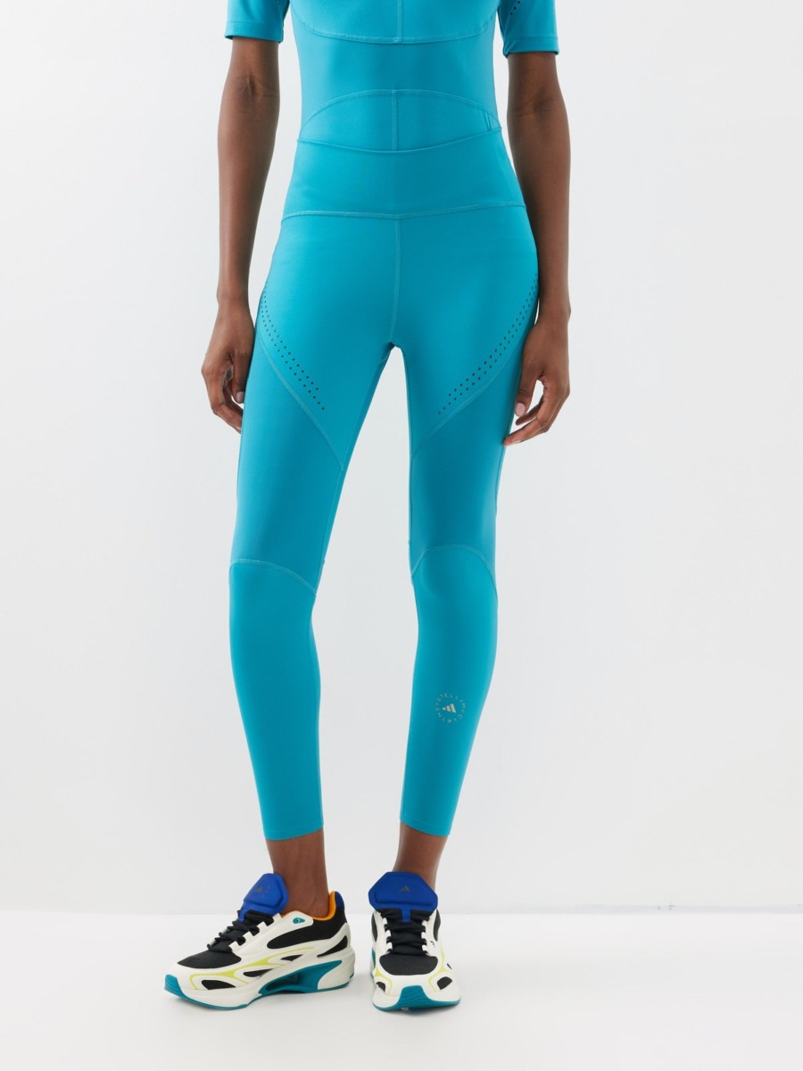 Adidas - Ladies Leggings in Blue - Matches Fashion GOOFASH