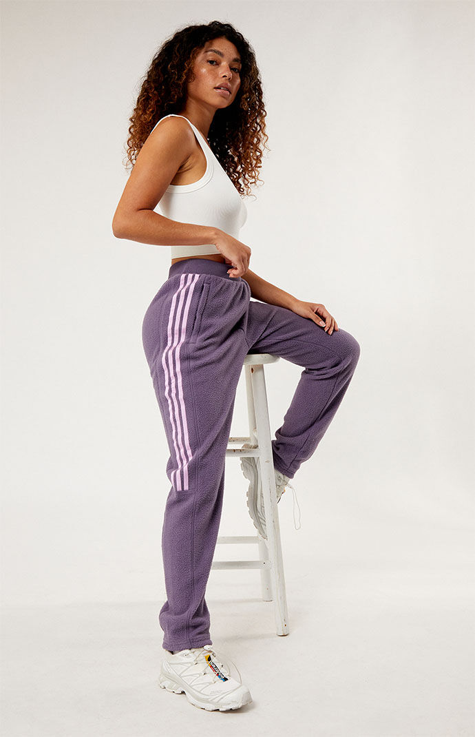 Adidas - Sweatpants in Purple for Woman by Pacsun GOOFASH