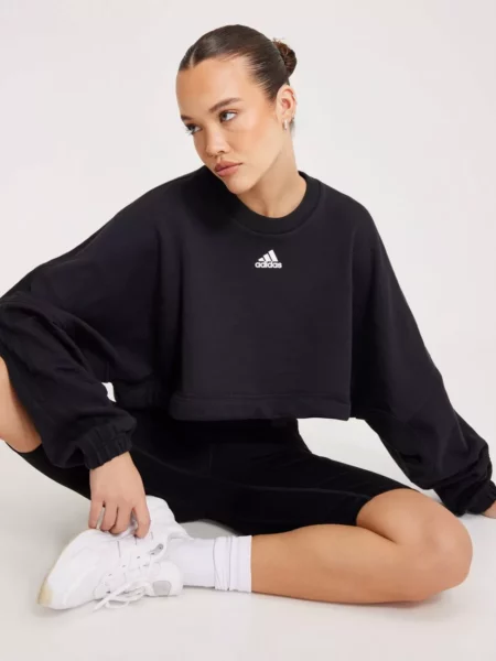 Adidas - Top Black for Woman from Nelly GOOFASH