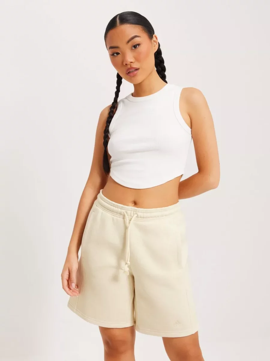 Adidas Women's Shorts in Beige at Nelly GOOFASH