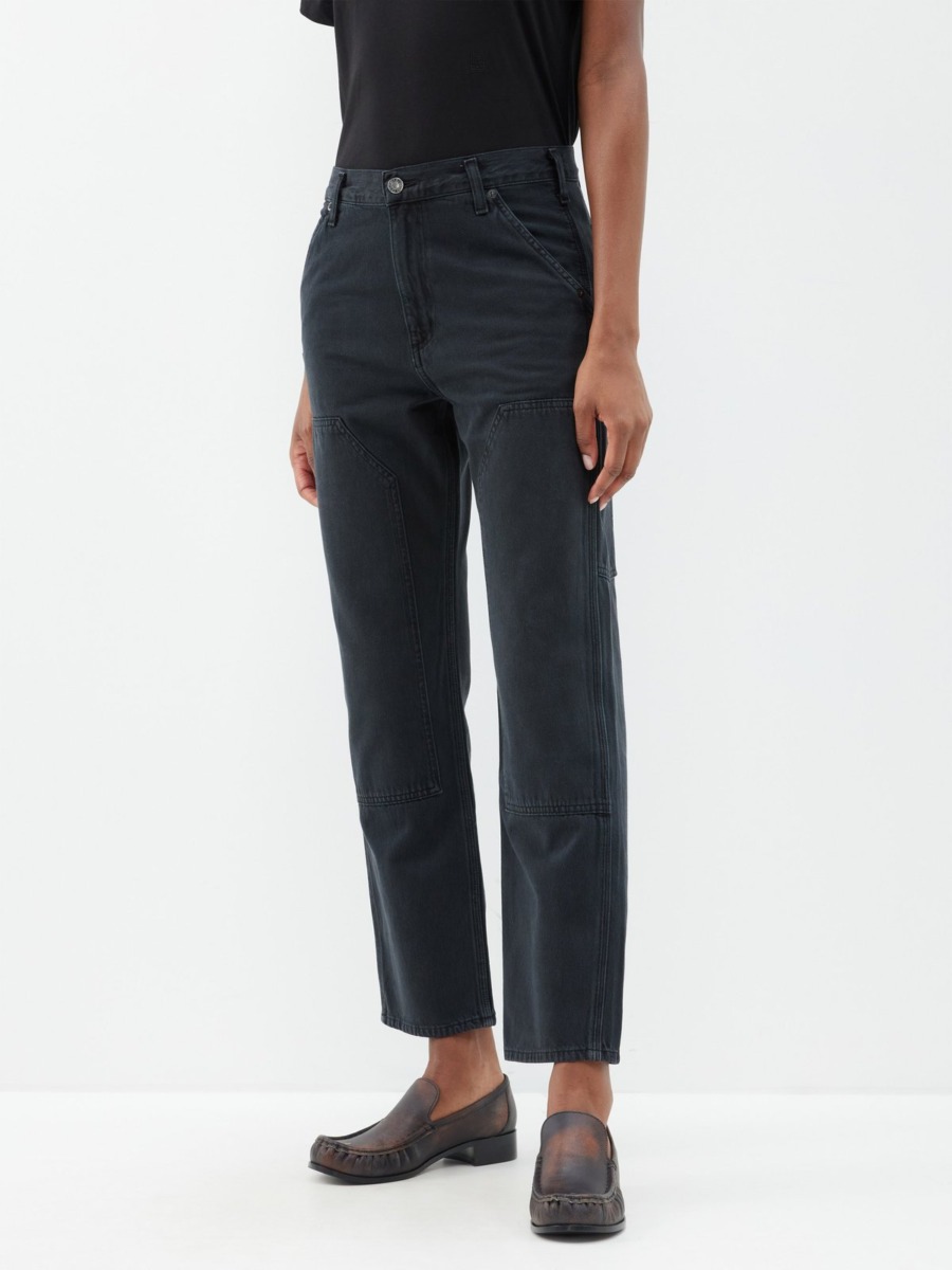 Agolde Black Jeans by Matches Fashion GOOFASH