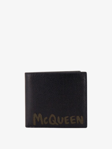 Alexander Mcqueen Men's Black Wallet at Nugnes GOOFASH