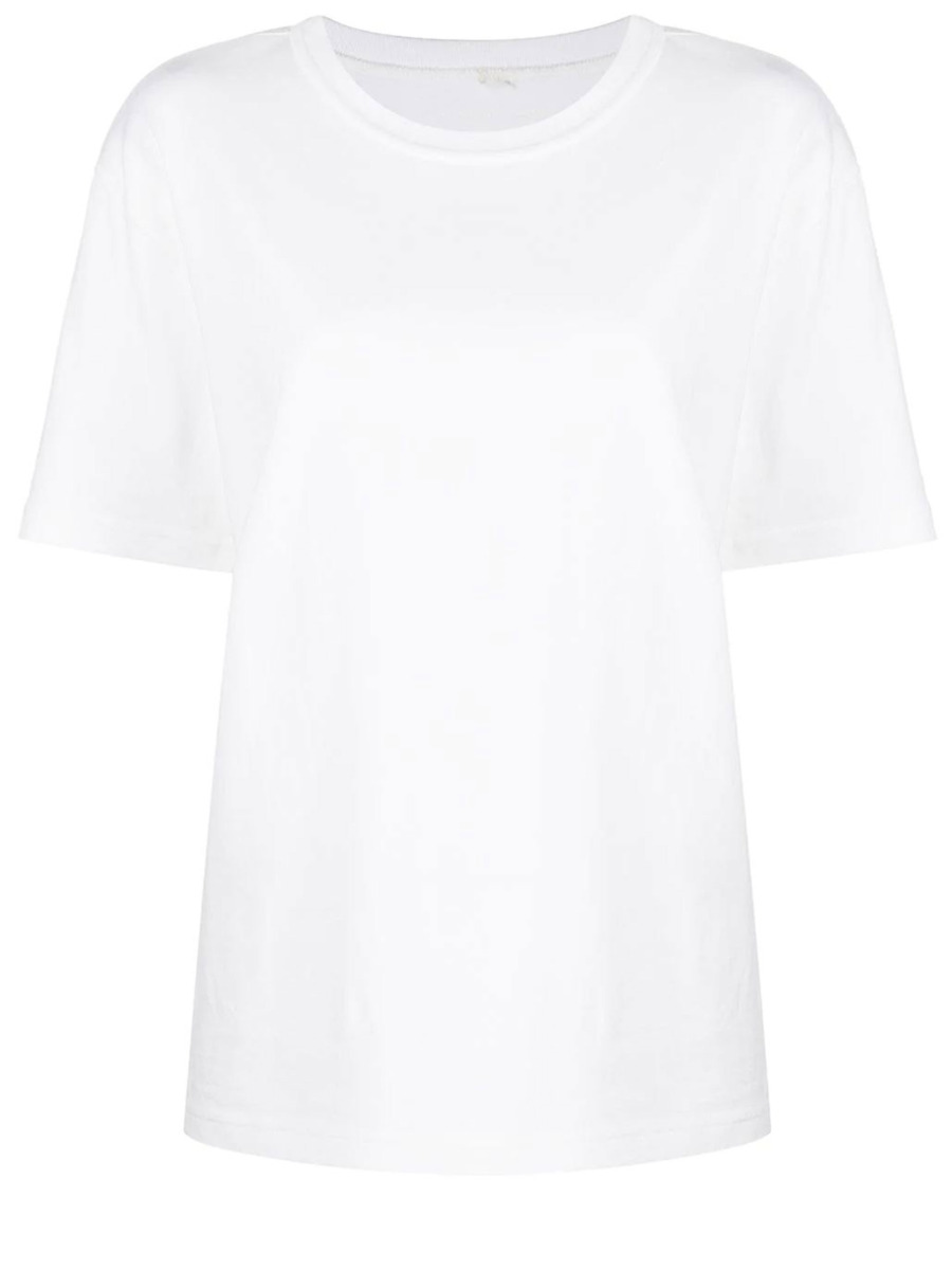 Alexander Wang T-Shirt White Leam GOOFASH