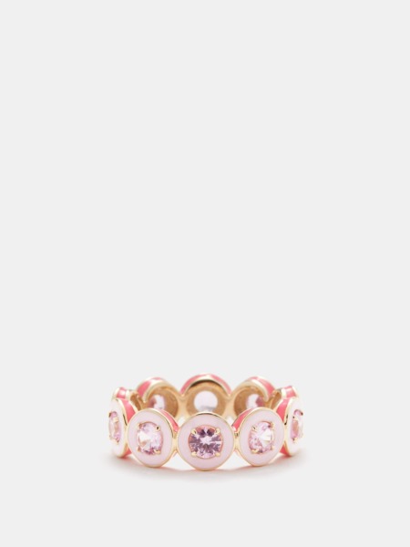 Alison Lou - Lady Ring Pink from Matches Fashion GOOFASH