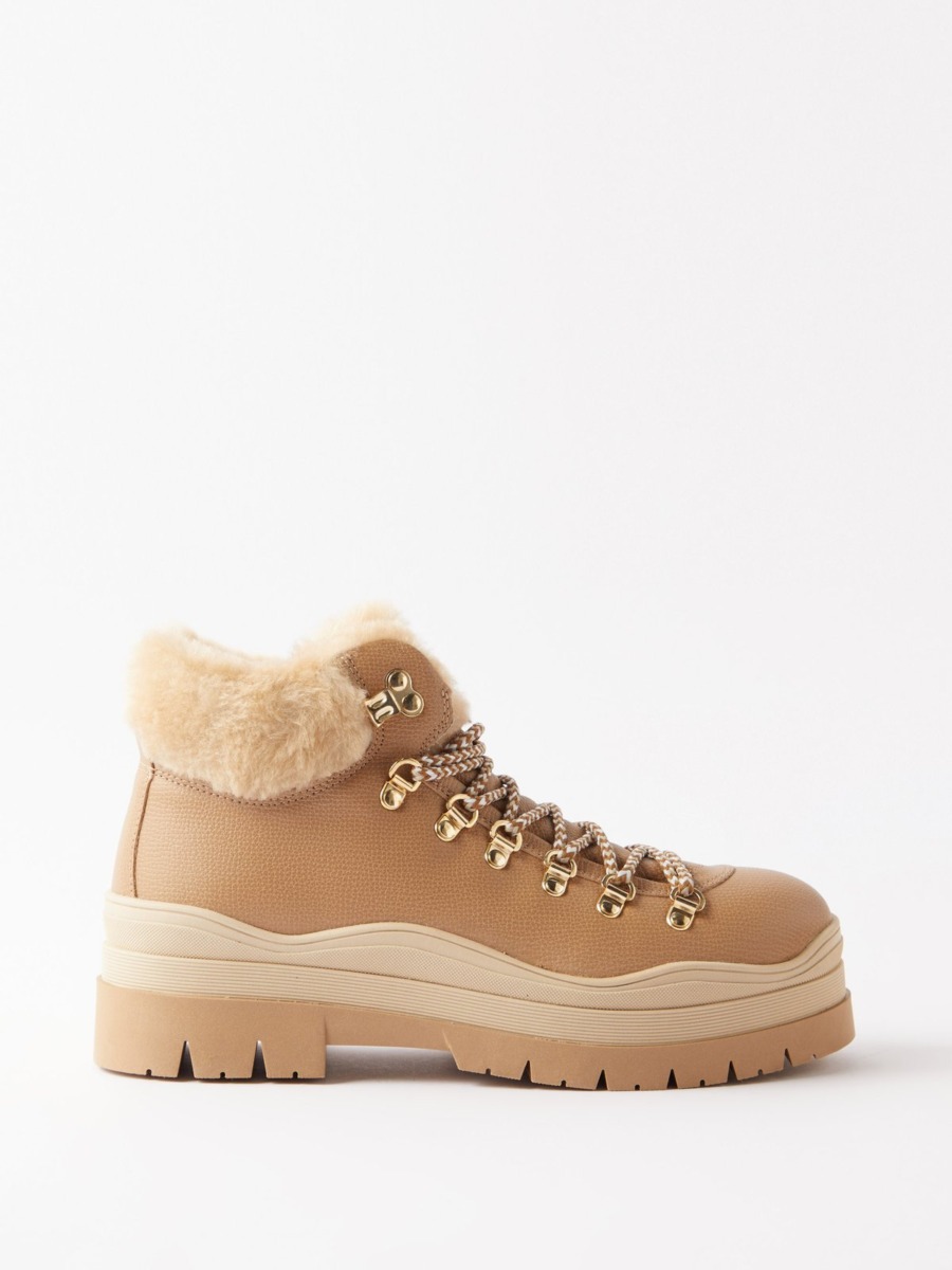 Ankle Boots in Beige Bogner Matches Fashion GOOFASH