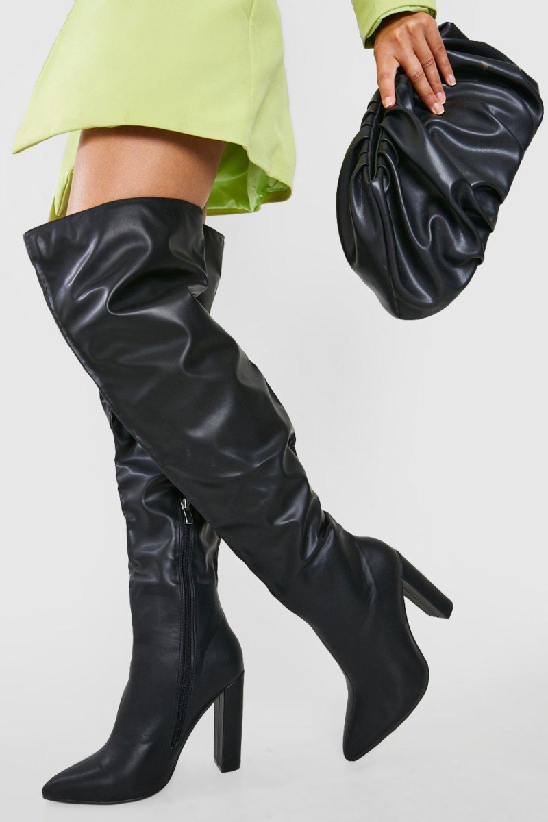 Ankle Boots in Black - Boohoo GOOFASH