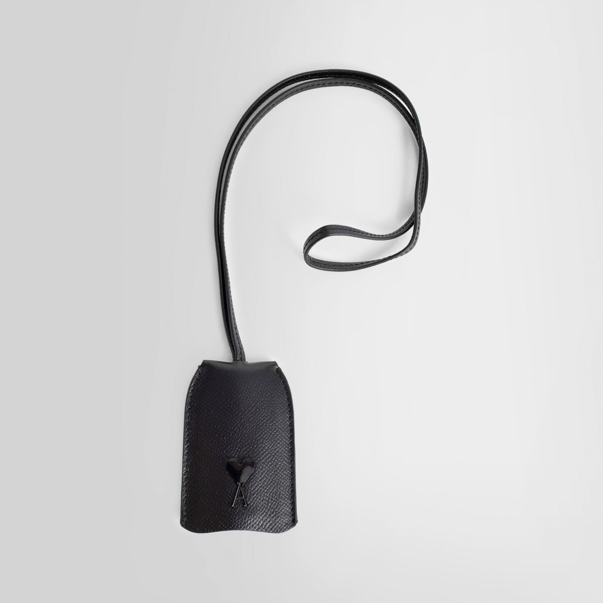 Antonioli Black Keychain by Ami Paris GOOFASH