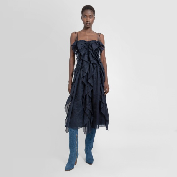 Antonioli - Dress Blue for Woman from Chloé GOOFASH