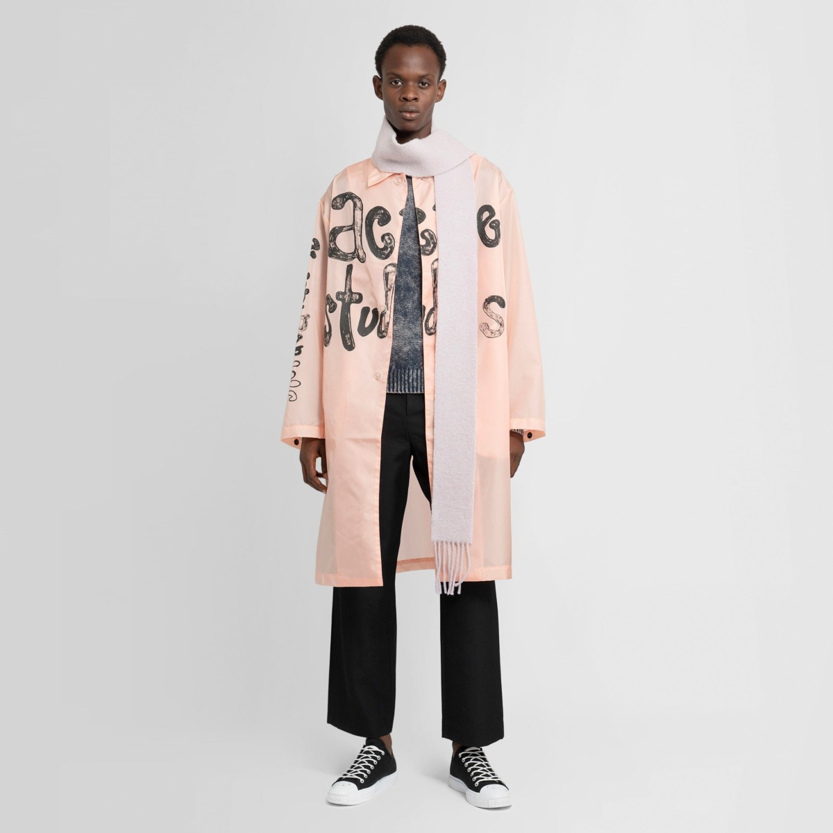Antonioli Gents Pink Coat GOOFASH