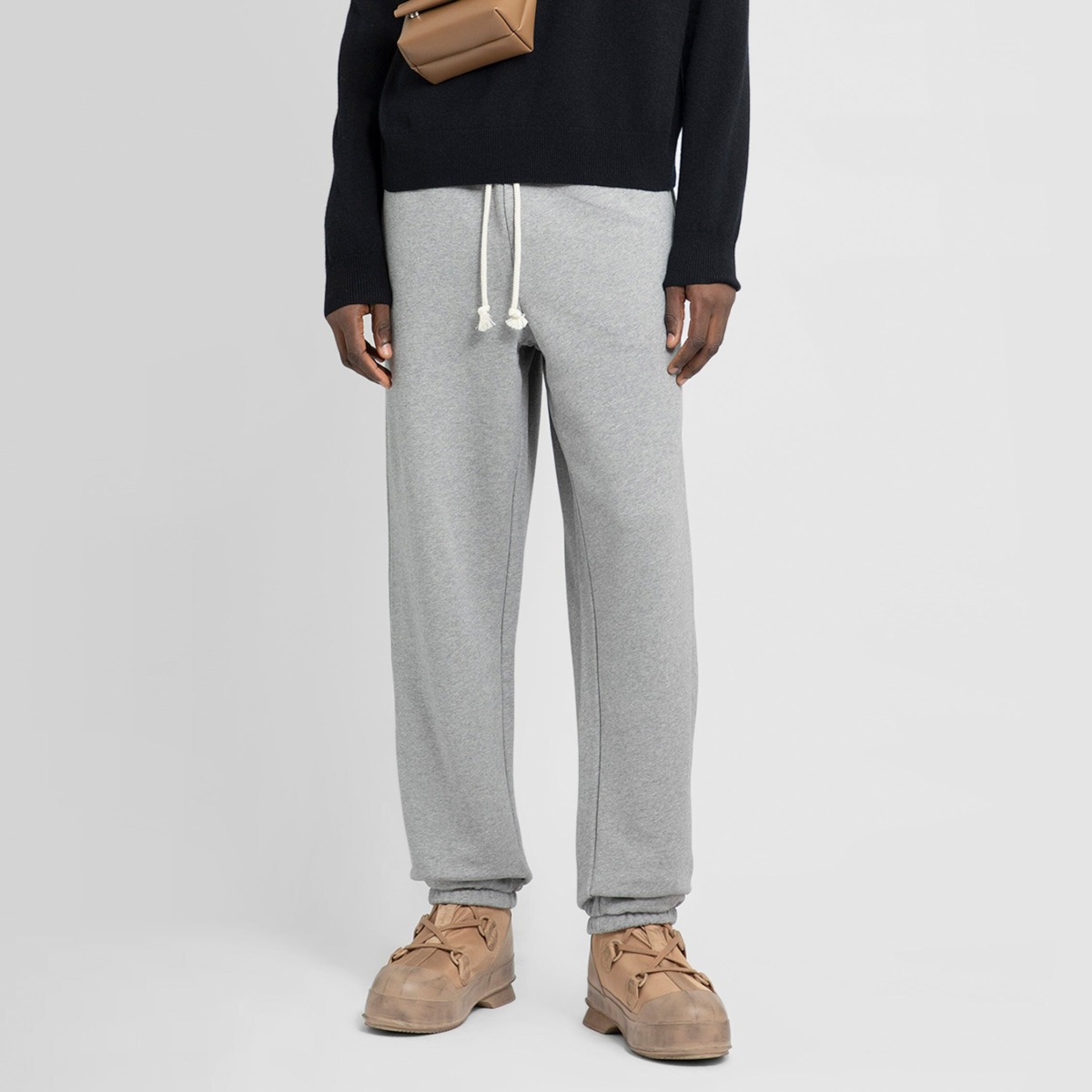 Antonioli Mens Trousers Grey GOOFASH